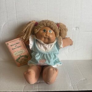 Doll with Blue Dress